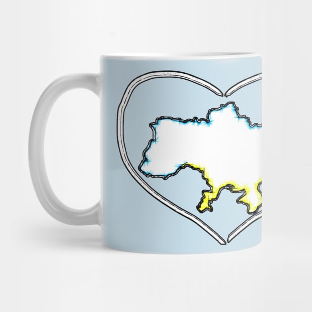 Ukrainian map by Kyradem